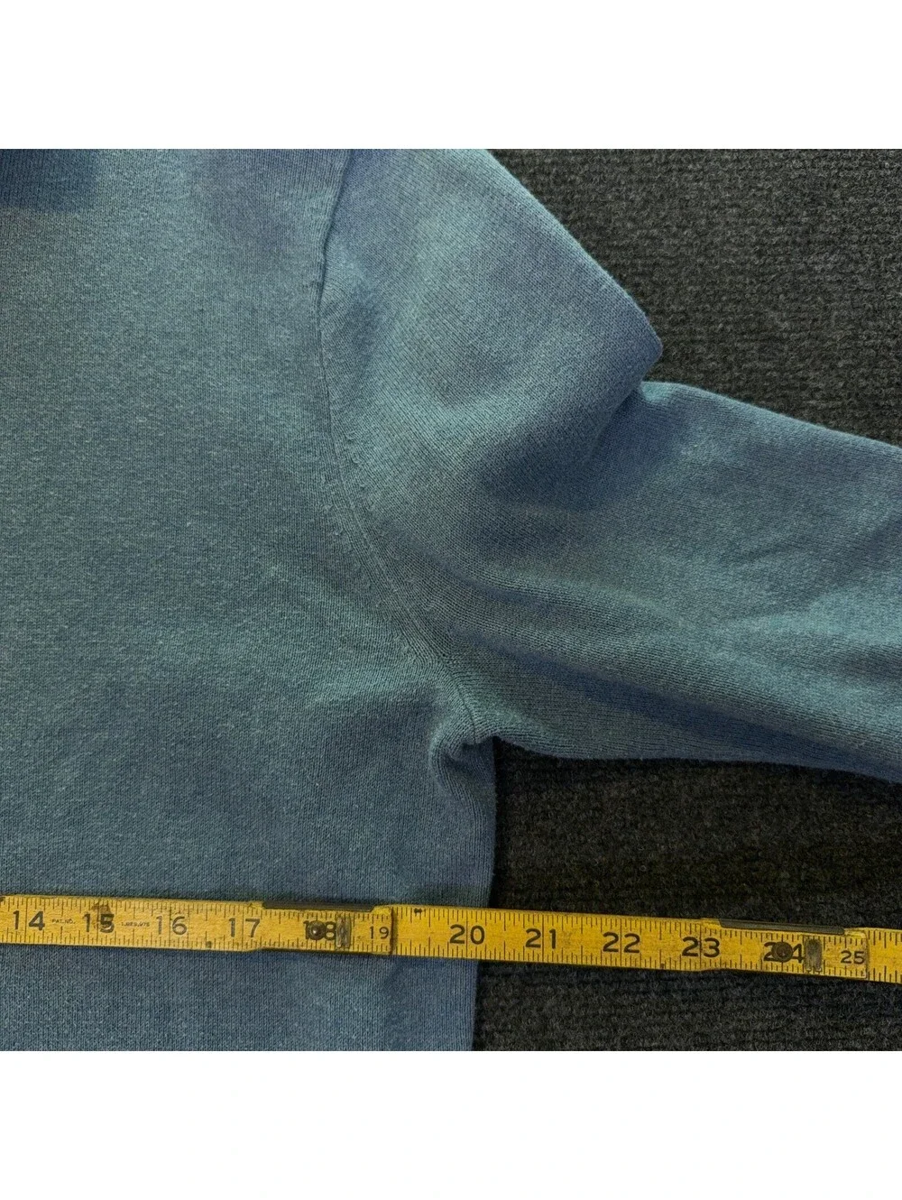 J Crew Men's Medium Quarter Zip Cotton Sweater